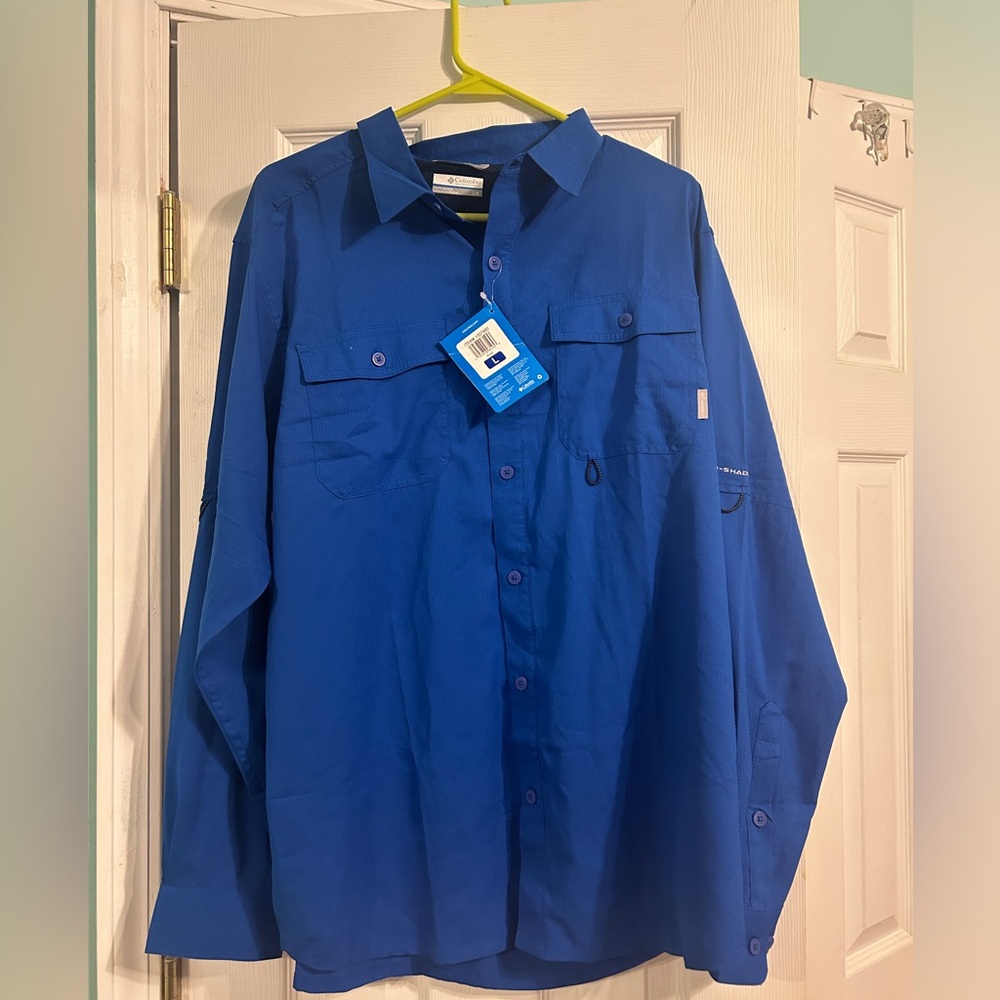 Columbia OmniShade Fishing Shirt NWT